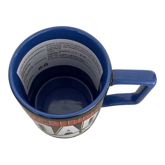 Disney Store Incredible Dad The Incredibles Coffee Tea Cup Mug New - Picture 5 of 7
